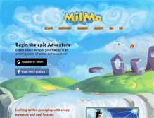 Tablet Screenshot of milmogame.com